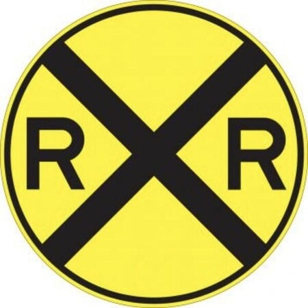 Accuform RAIL SIGN HIGHWAYRAIL GRADE MW1013636RA MW1013636RA